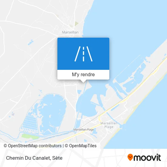 Chemin Du Canalet plan