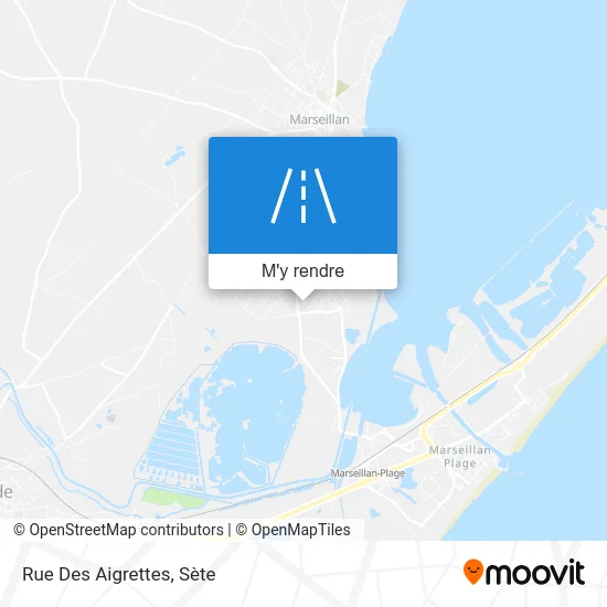 Rue Des Aigrettes plan