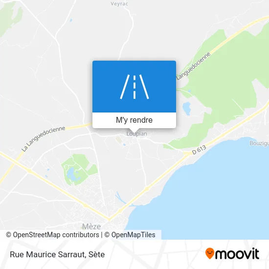 Rue Maurice Sarraut plan