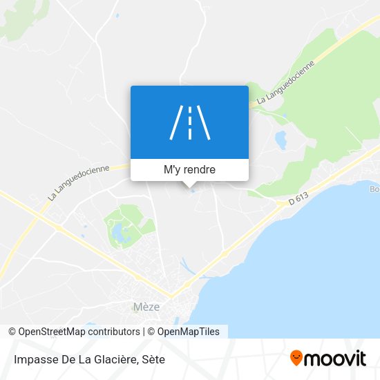 Impasse De La Glacière plan