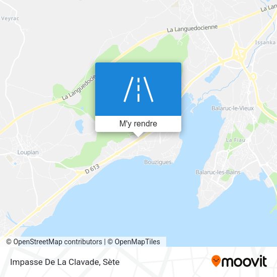 Impasse De La Clavade plan