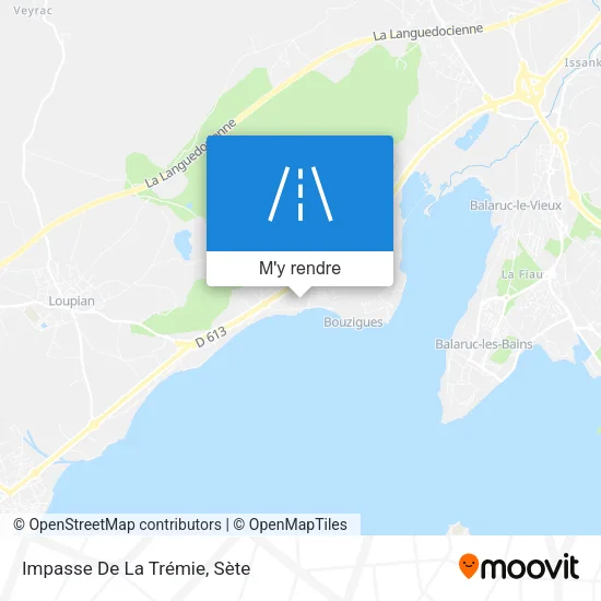 Impasse De La Trémie plan