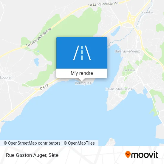 Rue Gaston Auger plan