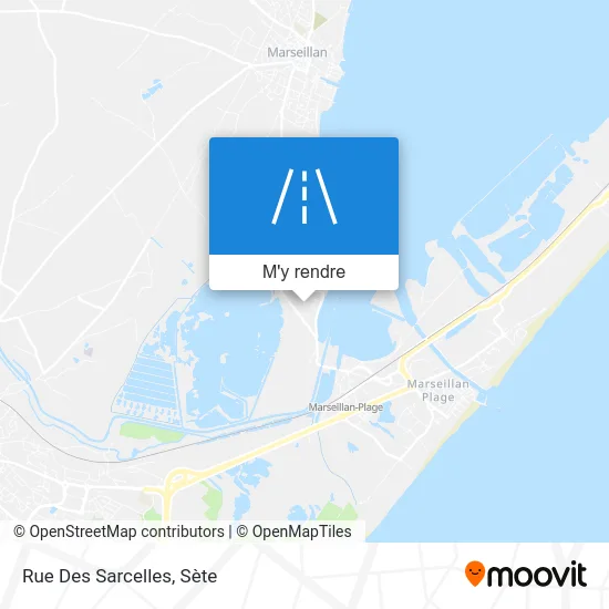 Rue Des Sarcelles plan