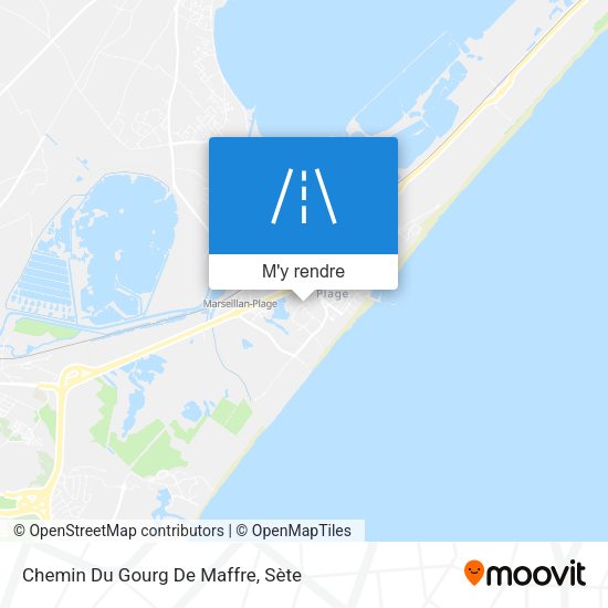 Chemin Du Gourg De Maffre plan