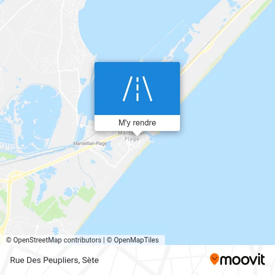 Rue Des Peupliers plan