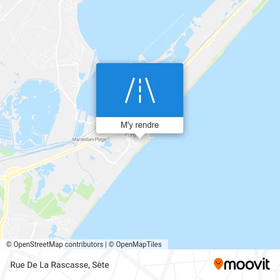 Rue De La Rascasse plan