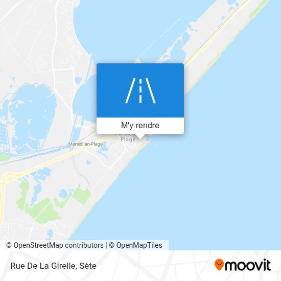 Rue De La Girelle plan