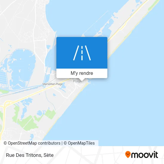 Rue Des Tritons plan