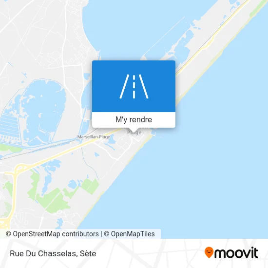 Rue Du Chasselas plan