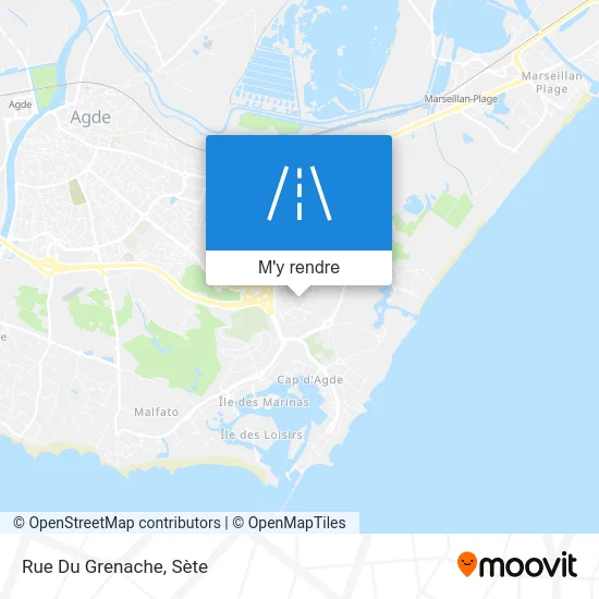 Rue Du Grenache plan