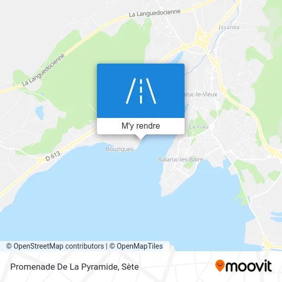 Promenade De La Pyramide plan