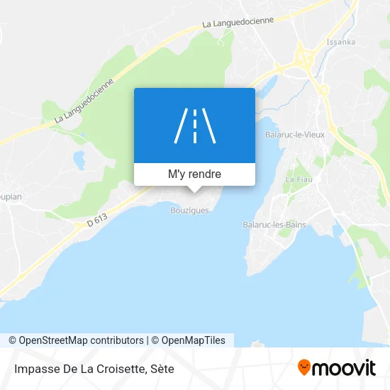 Impasse De La Croisette plan
