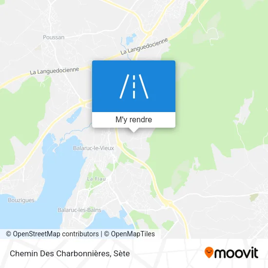 Chemin Des Charbonnières plan