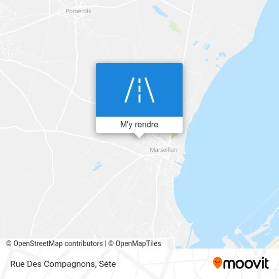 Rue Des Compagnons plan