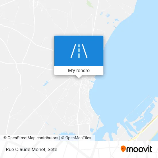 Rue Claude Monet plan