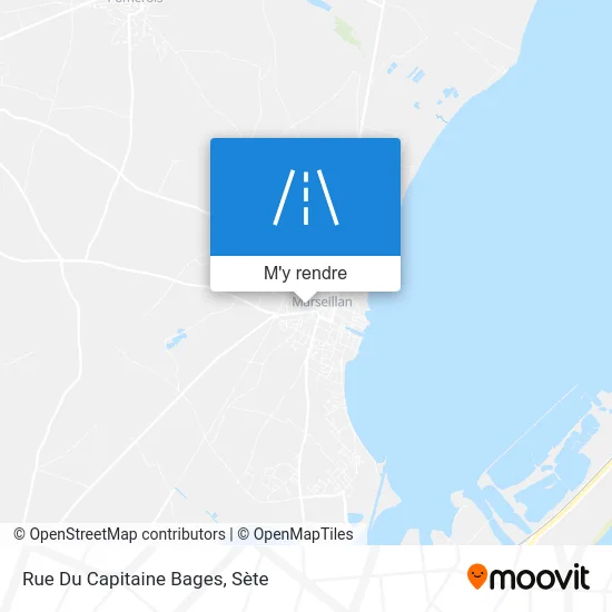 Rue Du Capitaine Bages plan
