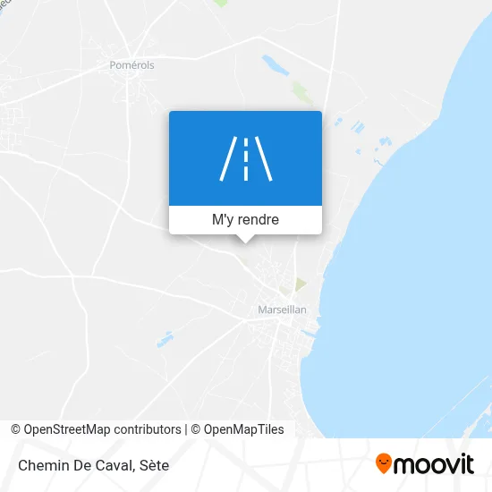 Chemin De Caval plan