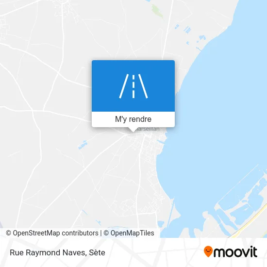 Rue Raymond Naves plan