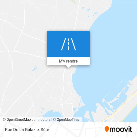 Rue De La Galaxie plan