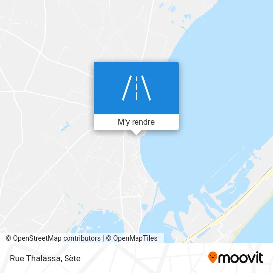 Rue Thalassa plan