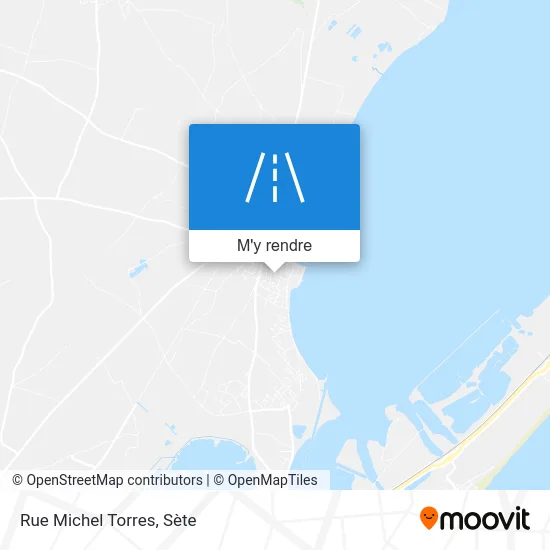 Rue Michel Torres plan