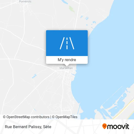 Rue Bernard Palissy plan