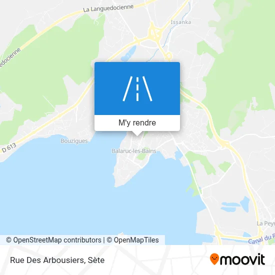 Rue Des Arbousiers plan