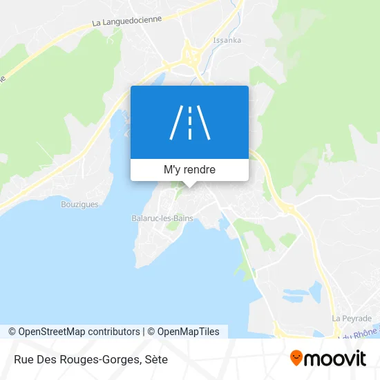 Rue Des Rouges-Gorges plan