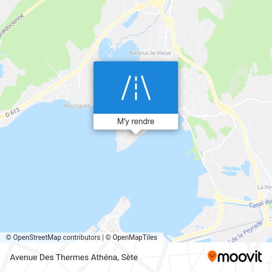 Avenue Des Thermes Athéna plan