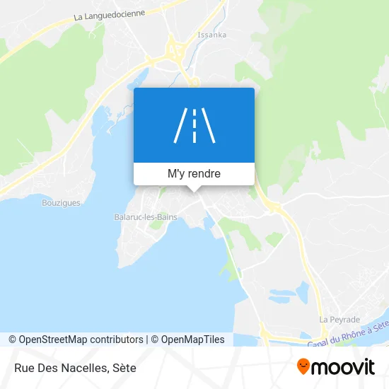 Rue Des Nacelles plan