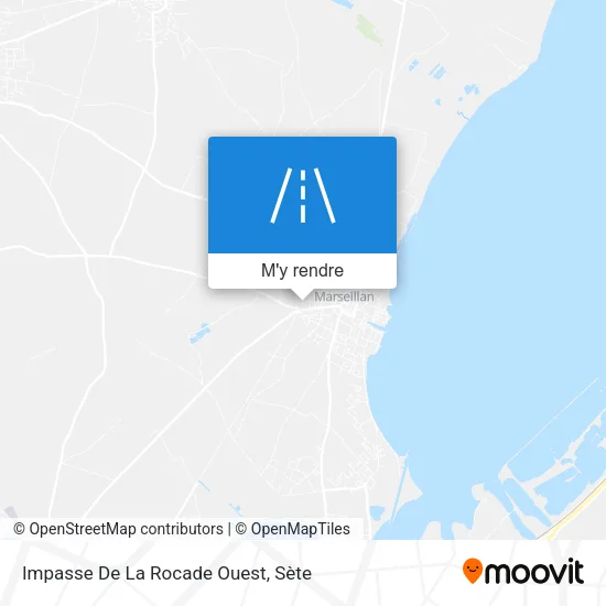 Impasse De La Rocade Ouest plan