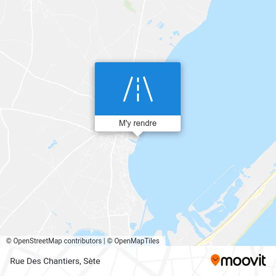 Rue Des Chantiers plan