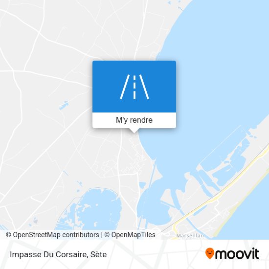 Impasse Du Corsaire plan