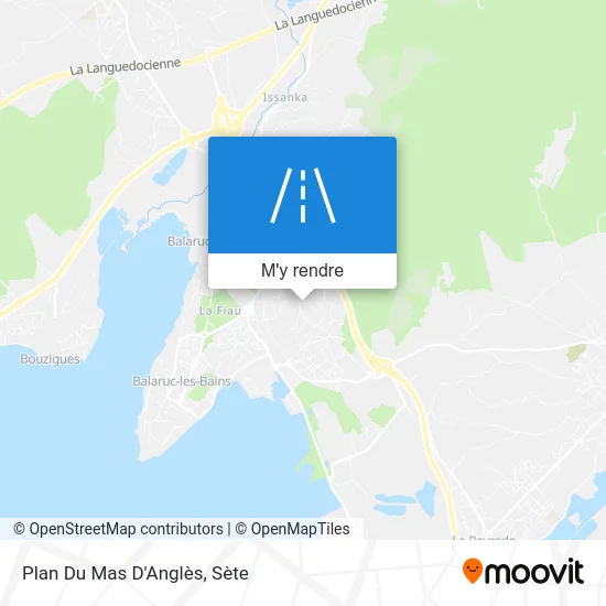 Plan Du Mas D'Anglès plan