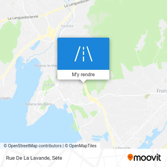 Rue De La Lavande plan