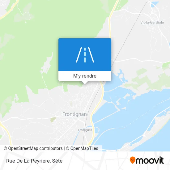 Rue De La Peyriere plan