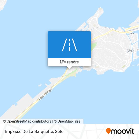 Impasse De La Barquette plan