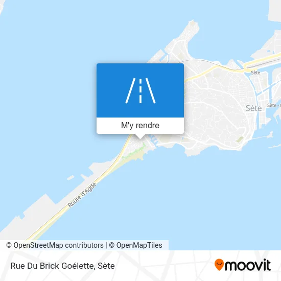 Rue Du Brick Goélette plan