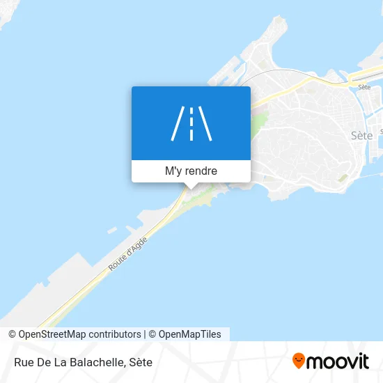 Rue De La Balachelle plan