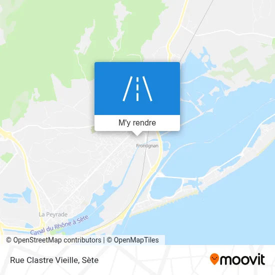 Rue Clastre Vieille plan