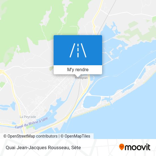 Quai Jean-Jacques Rousseau plan