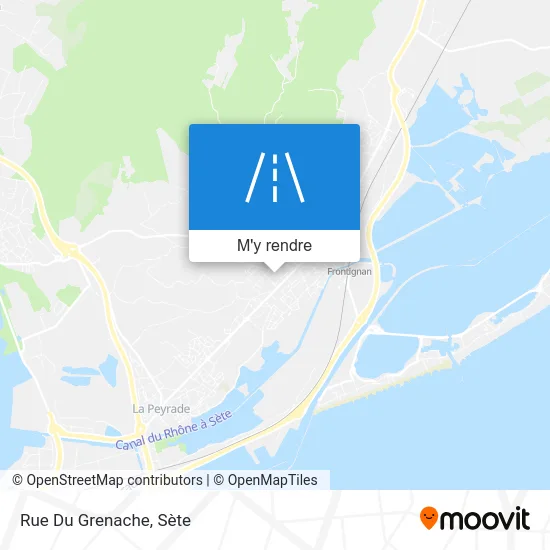 Rue Du Grenache plan