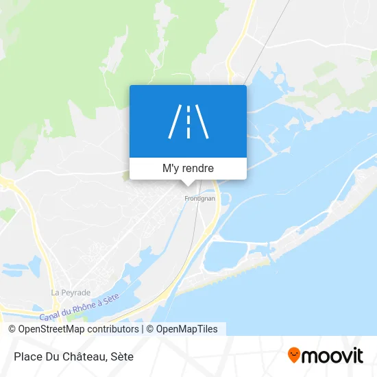 Place Du Château plan