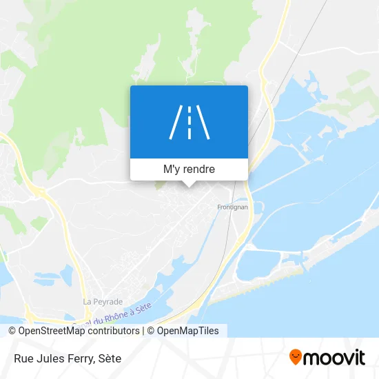 Rue Jules Ferry plan