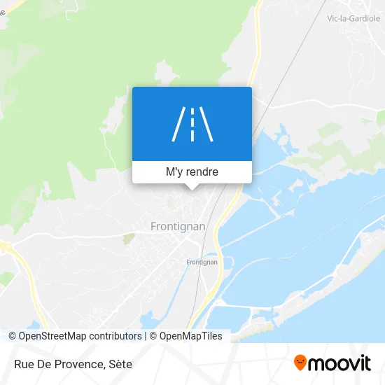 Rue De Provence plan