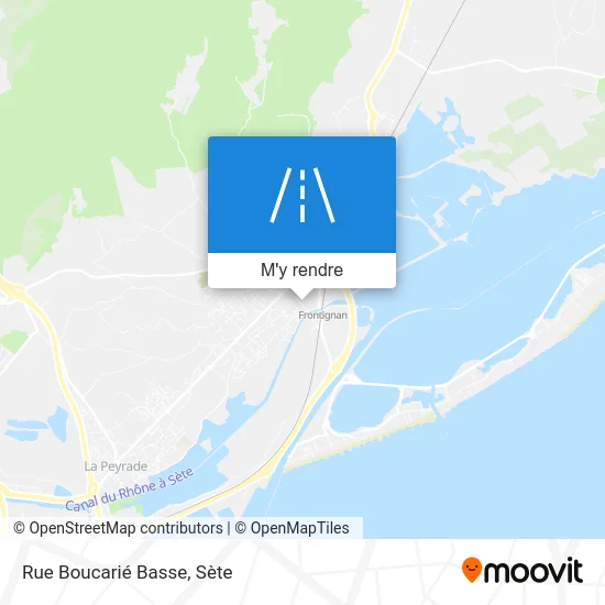Rue Boucarié Basse plan