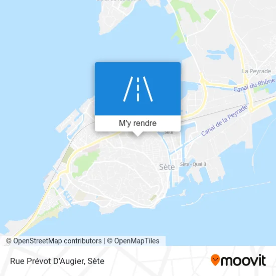 Rue Prévot D'Augier plan