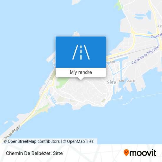 Chemin De Belbézet plan