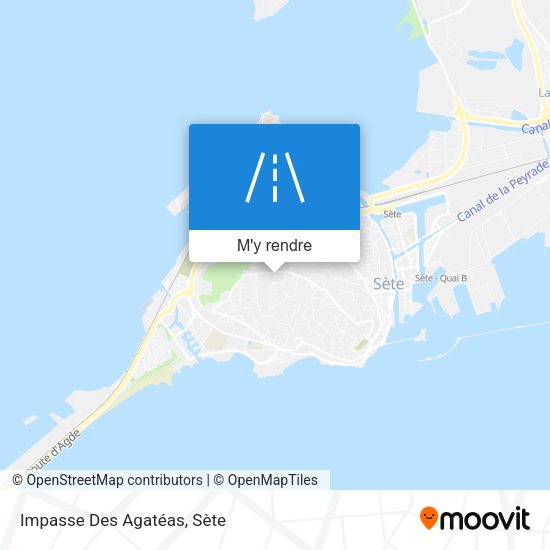 Impasse Des Agatéas plan